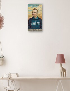 Foto 3 | Cuadro Decorativo - Cap Anson, Medias Blancas De Chicago, Retrato De Tarjeta De Béisbol- Library Of Congress -5