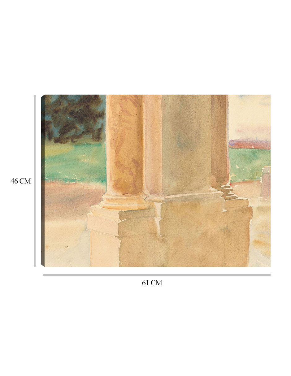 Foto 7 pulgar | Cuadro Decorativo - Frascati, Estudio Arquitectónico (c. 1907)- John Singer Sargent - Ciudades - 46x61 - Fine Art Tj