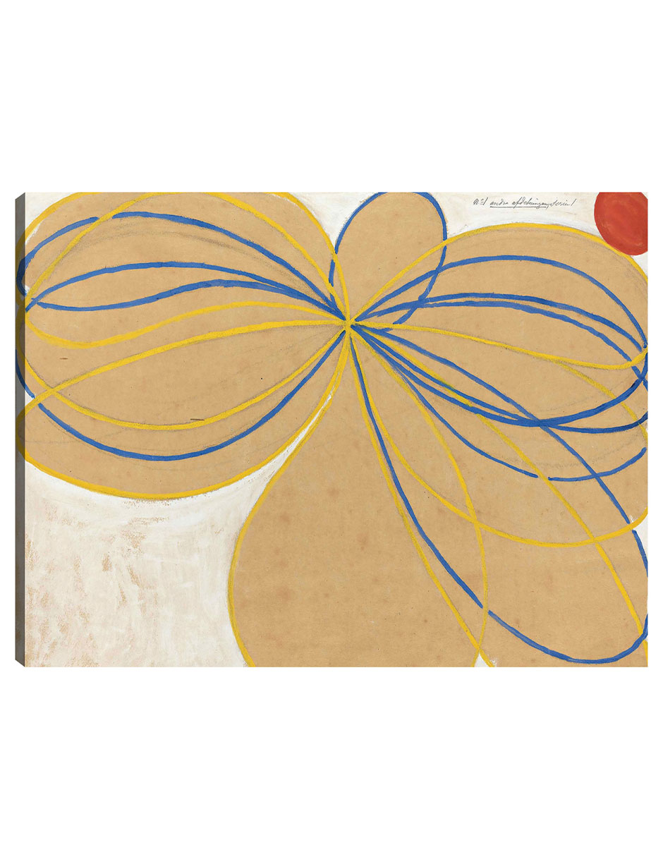 Foto 2 pulgar | Cuadro Decorativo - La Estrella De Siete Puntas Nº 1 (1908)- Hilma Af Klint - Abstracto - 28x36 -impresión En