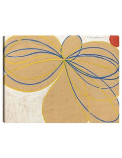 Foto 1 | Cuadro Decorativo - La Estrella De Siete Puntas Nº 1 (1908)- Hilma Af Klint - Abstracto - 28x36 -impresión En