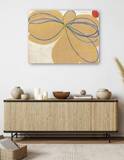 Foto 5 | Cuadro Decorativo - La Estrella De Siete Puntas Nº 1 (1908)- Hilma Af Klint - Abstracto - 28x36 -impresión En