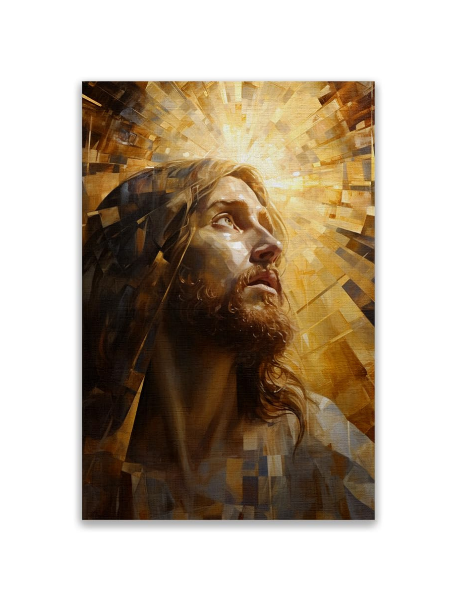 Cuadro Decorativo Jesús Dorado