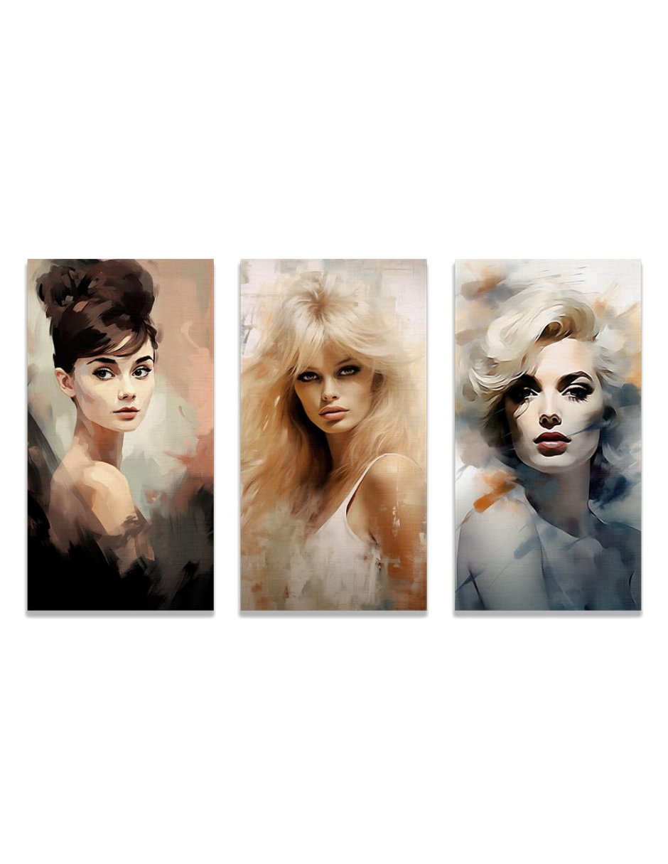 Cuadro Decorativo Divas 3 Piezas