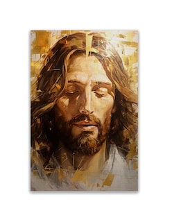 Foto 1 | Cuadro Decorativo Jesús Dorado