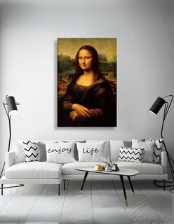 Foto 3 | Cuadro Decorativo Mona Lisa