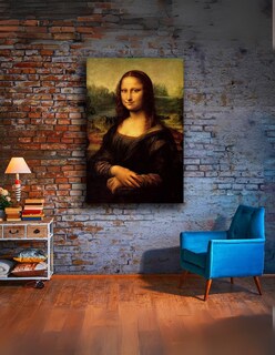 Foto 4 | Cuadro Decorativo Mona Lisa