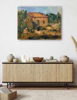Foto 5 | Cuadro Decorativo - Casa Abandonada Cerca De Aix-en-provence (1885-1887)- Paul Cézanne - 107x143 - Impresión En L