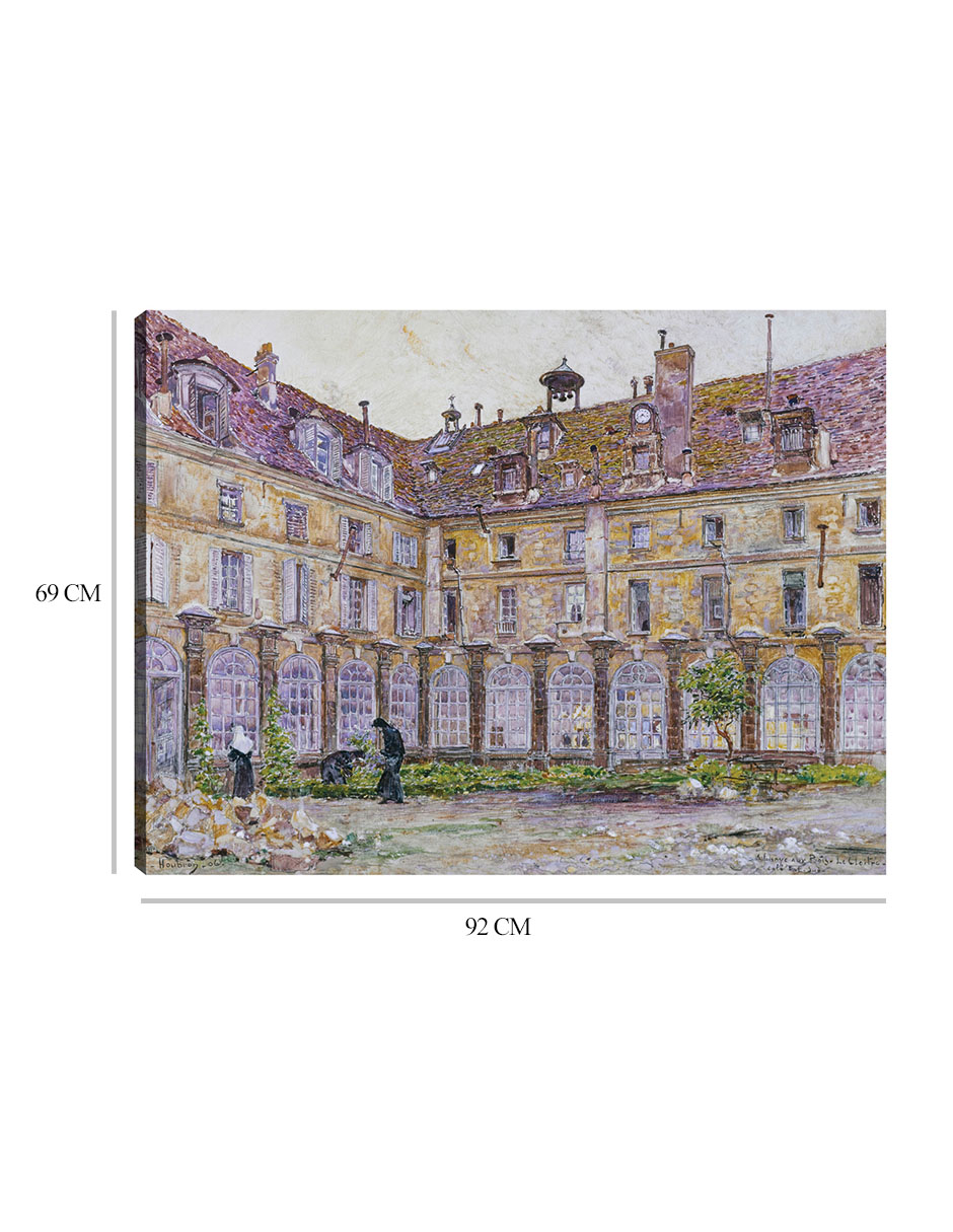 Foto 7 pulgar | Cuadro Decorativo - El Claustro De La Abbaye-aux-bois, Rue De Sèvres - Frédéric Houbron - 69x92 - Impresión En L