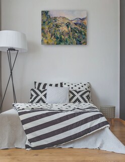 Foto 3 | Cuadro Decorativo - Vista Del Domaine Saint-joseph - Paul Cézanne - 28x36 - Impresión En Lienzo - Fatj