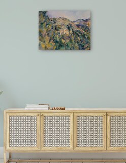 Foto 4 | Cuadro Decorativo - Vista Del Domaine Saint-joseph - Paul Cézanne - 28x36 - Impresión En Lienzo - Fatj