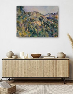Foto 5 | Cuadro Decorativo - Vista Del Domaine Saint-joseph - Paul Cézanne - 28x36 - Impresión En Lienzo - Fatj