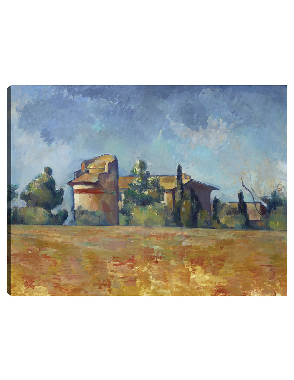 Foto 1 | Cuadro Decorativo - El Palomar De Bellevue (1888-1892) I- Paul Cézanne - Fotografía - 69x92 - Impresión En Lie