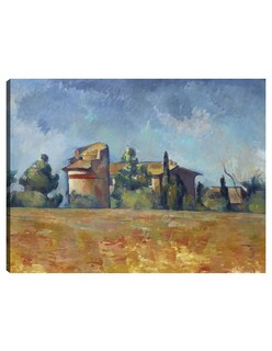 Foto 1 | Cuadro Decorativo - El Palomar De Bellevue (1888-1892) I- Paul Cézanne - Fotografía - 69x92 - Impresión En Lie