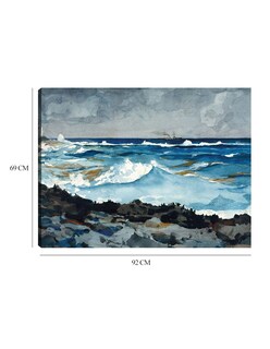 Foto 6 | Cuadro Decorativo - Costa Y Surf, Nassau (1899)- Winslow Homer - Fotografía - 69x92 - Impresión En Lienzo - Fine Art Tj