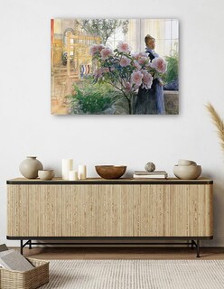 Foto 5 | Cuadro Decorativo - Azalea (1906)- Carl Larsson - Fotografía - 46x61 - Impresión En Lienzo - Fine Art Tj