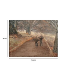 Foto 6 | Cuadro Decorativo - Sendero Cerca De Herlufsholm, Zelanda (1890)- Laurits Andersen Ring - 28x36 - Impresión En Lien