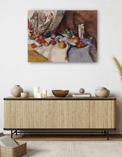 Foto 5 | Cuadro Decorativo - Naturaleza Muerta Con Manzanas (de 1895 A 1898)- Paul Cézanne - 77x102 - Impresión En Lienzo - Fatj