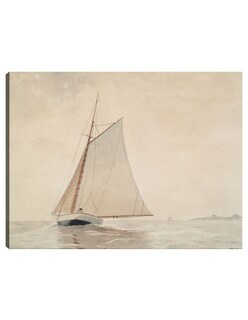 Foto 1 | Cuadro Decorativo - Navegando Frente A Gloucester (hacia 1880)- Winslow Homer - 28x36 - Impresión En Lienzo - Fatj