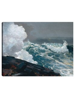 Foto 1 | Cuadro Decorativo - Noreste (1895)- Winslow Homer - Fotografía - 46x61 - Impresión En Lienzo - Fine Art Tj