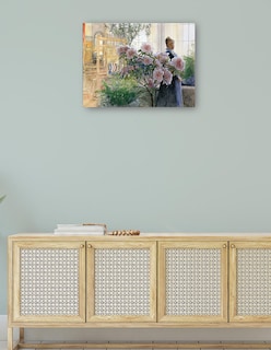 Foto 4 | Cuadro Decorativo - Azalea (1906)- Carl Larsson - Fotografía - 69x92 - Impresión En Lienzo - Fine Art Tj
