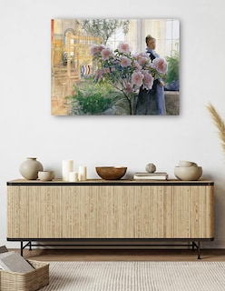 Foto 5 | Cuadro Decorativo - Azalea (1906)- Carl Larsson - Fotografía - 69x92 - Impresión En Lienzo - Fine Art Tj