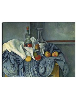 Foto 1 | Cuadro Decorativo - La Botella De Menta (1893-1895)- Paul Cézanne - Fotografía - 77x102 - Impresión En Lienzo - Fi