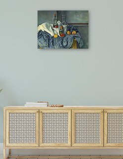 Foto 4 | Cuadro Decorativo - La Botella De Menta (1893-1895)- Paul Cézanne - Fotografía - 77x102 - Impresión En Lienzo - Fi