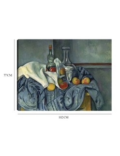 Foto 6 | Cuadro Decorativo - La Botella De Menta (1893-1895)- Paul Cézanne - Fotografía - 77x102 - Impresión En Lienzo - Fi