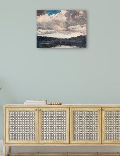 Foto 4 | Cuadro Decorativo - El Barco Solitario, North Woods Club, Adirondacks (1892)- Winslow Homer - 46x61 - Impresión