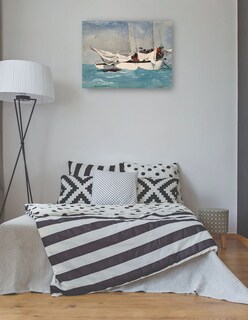 Foto 3 | Cuadro Decorativo - Key West, Acarreando Anclas (1903)- Winslow Homer - Fotografía - 69x92 - Impresión En Lienzo