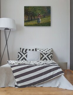 Foto 3 | Cuadro Decorativo - La Chica Del Rastrillo De Heno (1878)- Winslow Homer - 28x36 - Impresión En Lienzo - Fatj