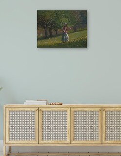 Foto 4 | Cuadro Decorativo - La Chica Del Rastrillo De Heno (1878)- Winslow Homer - 28x36 - Impresión En Lienzo - Fatj