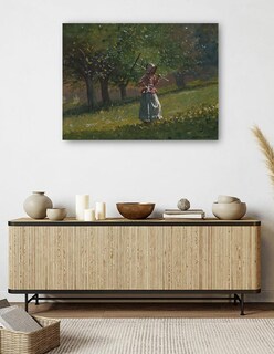 Foto 5 | Cuadro Decorativo - La Chica Del Rastrillo De Heno (1878)- Winslow Homer - 28x36 - Impresión En Lienzo - Fatj