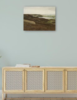 Foto 4 | Cuadro Decorativo - Un Paisaje Cerca De Bryrup, Jutlandia (1888)- Laurits Andersen Ring - 28x36 - Impresión En Lien