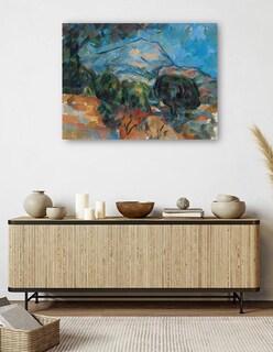 Foto 5 | Cuadro Decorativo - Monte Santa Victoria (c. 1904)- Paul Cézanne - Fotografía - 107x143 - Impresión En Lienzo - Fi