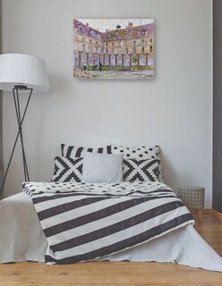 Foto 3 | Cuadro Decorativo - El Claustro De La Abbaye-aux-bois, Rue De Sèvres - Frédéric Houbron - 46x61 - Impresión En L