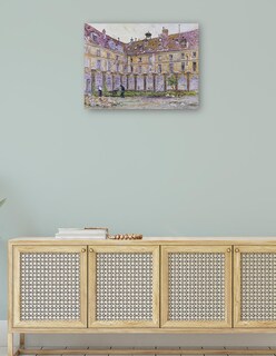 Foto 4 | Cuadro Decorativo - El Claustro De La Abbaye-aux-bois, Rue De Sèvres - Frédéric Houbron - 46x61 - Impresión En L