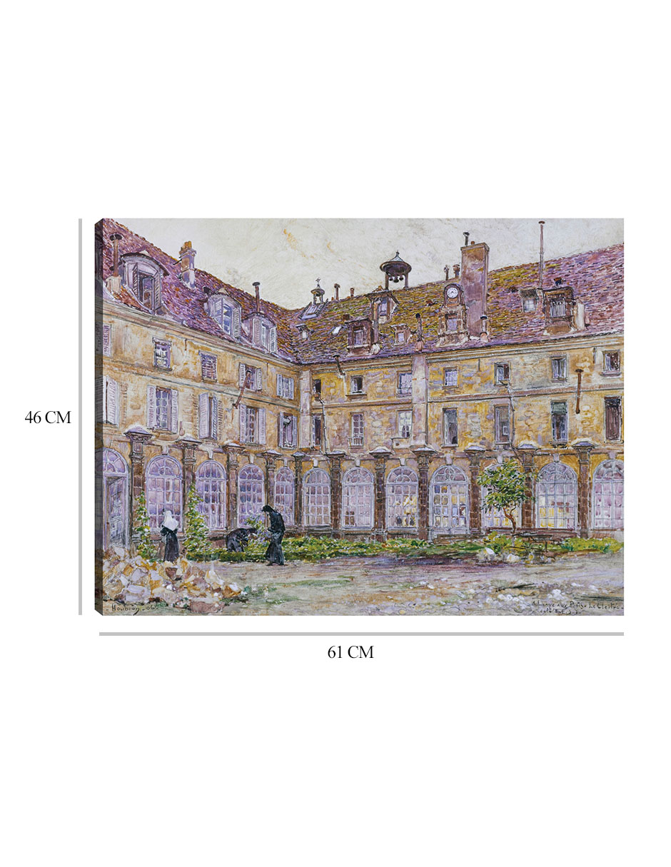 Foto 6 | Cuadro Decorativo - El Claustro De La Abbaye-aux-bois, Rue De Sèvres - Frédéric Houbron - 46x61 - Impresión En L