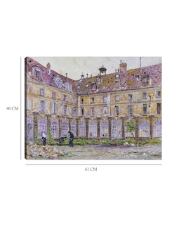 Foto 6 | Cuadro Decorativo - El Claustro De La Abbaye-aux-bois, Rue De Sèvres - Frédéric Houbron - 46x61 - Impresión En L