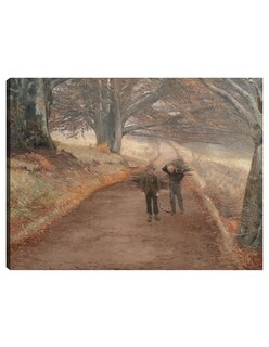 Foto 1 | Cuadro Decorativo - Sendero Cerca De Herlufsholm, Zelanda (1890)- Laurits Andersen Ring - 46x61 - Impresión En Lien