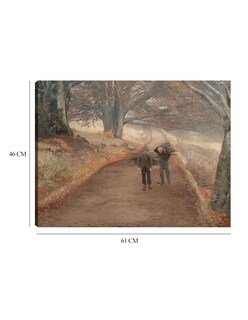 Foto 6 | Cuadro Decorativo - Sendero Cerca De Herlufsholm, Zelanda (1890)- Laurits Andersen Ring - 46x61 - Impresión En Lien