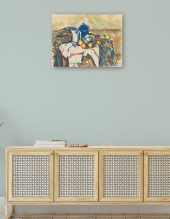 Foto 4 | Cuadro Decorativo - Naturaleza Muerta Con Olla Azul (alrededor De 1900-1906)- Paul Cézanne - 77x102 - Impresió