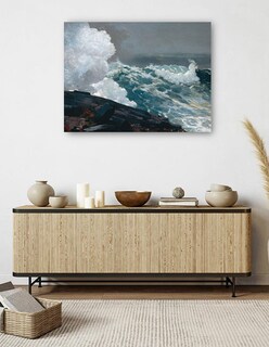 Foto 5 | Cuadro Decorativo - Noreste (1895)- Winslow Homer - Fotografía - 28x36 - Impresión En Lienzo - Fine Art Tj