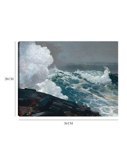 Foto 6 | Cuadro Decorativo - Noreste (1895)- Winslow Homer - Fotografía - 28x36 - Impresión En Lienzo - Fine Art Tj
