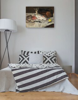 Foto 3 | Cuadro Decorativo - Pez (naturaleza Muerta) (1864)- Edouard Manet - Fotografía - 28x36 - Impresión En Lienzo - Fine