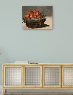 Foto 4 | Cuadro Decorativo - Fresas (hacia 1882)- Edouard Manet - Fotografía - 46x61 - Impresión En Lienzo - Fine Art Tj