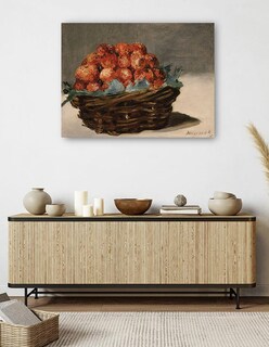Foto 5 | Cuadro Decorativo - Fresas (hacia 1882)- Edouard Manet - Fotografía - 46x61 - Impresión En Lienzo - Fine Art Tj