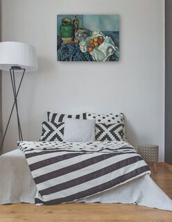 Foto 3 | Cuadro Decorativo - Naturaleza Muerta Con Manzanas (1893-1894)- Paul Cézanne - 46x61 - Impresión En Lienzo - Fatj