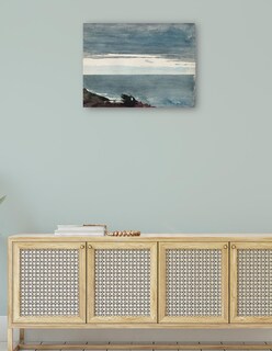 Foto 4 | Cuadro Decorativo - El Cuello De Prout, Tarde (1894)- Winslow Homer - Fotografía - 69x92 - Impresión En Lienzo - F
