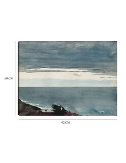 Foto 6 | Cuadro Decorativo - El Cuello De Prout, Tarde (1894)- Winslow Homer - Fotografía - 69x92 - Impresión En Lienzo - F